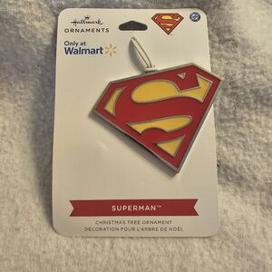 DC Comics Superman Metal Hallmark Christmas Tree Ornament